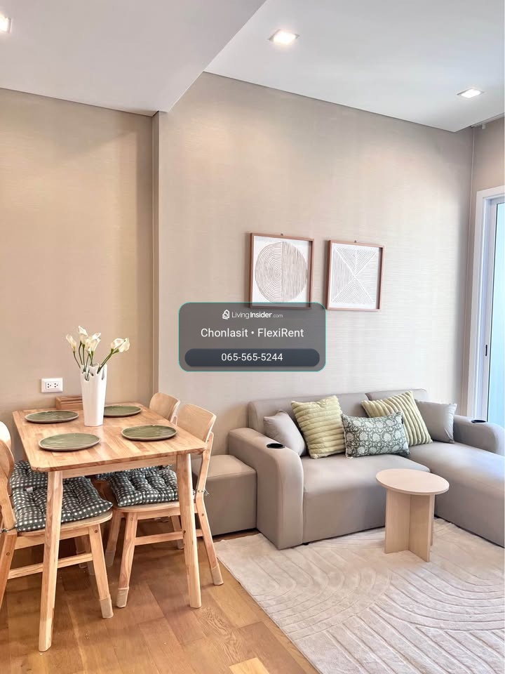 ✨ ห้องใหม่ไม่เคยมีใครอยู่ ชั้น 30 ขนาด 44 ตร.ม. | The Saint Residences ✨ – รูปที่ 3