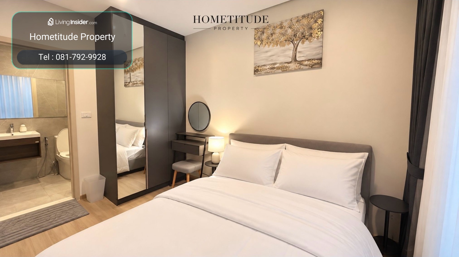 🏙️ For rent NUE District R9 | Condo in new condition, beautiful 🚆 near MRT and Central Rama 9 🔥 Rent only 15,000 baht/month! – รูปที่ 3