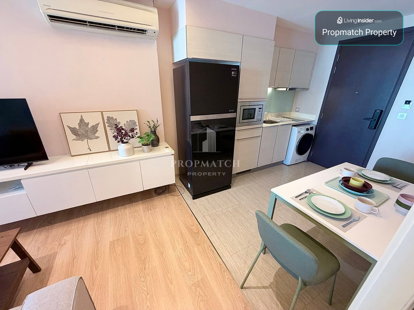 ✨Flash Deal ✨ H Sukhumvit 43 (1Bed 1Bath 40SQM.) ready to move in! Only 28,000 baht per month Tel.0981315848@propmatch – รูปที่ 4