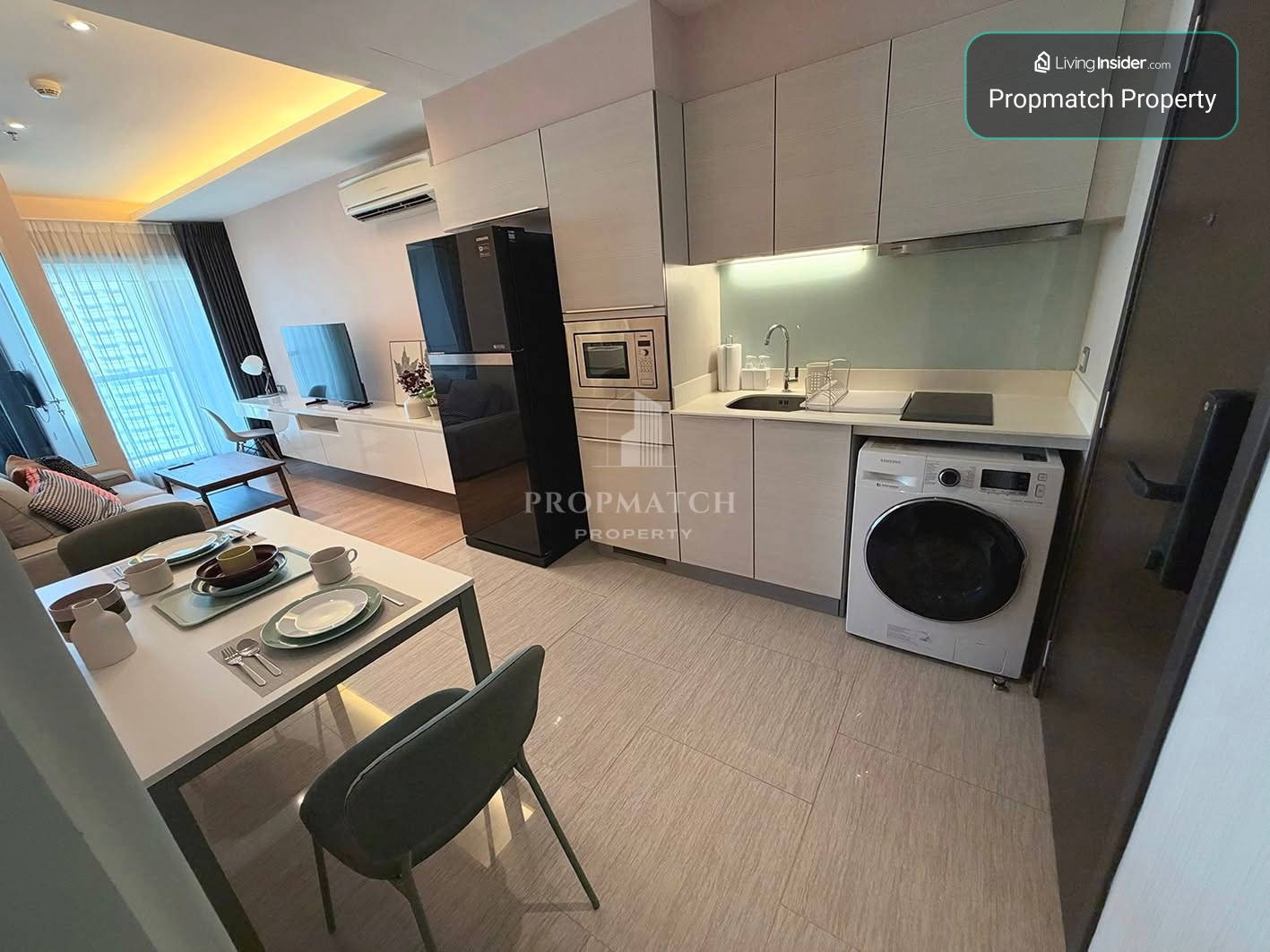 ✨Flash Deal ✨ H Sukhumvit 43 (1Bed 1Bath 40SQM.) ready to move in! Only 28,000 baht per month Tel.0981315848@propmatch – รูปที่ 3