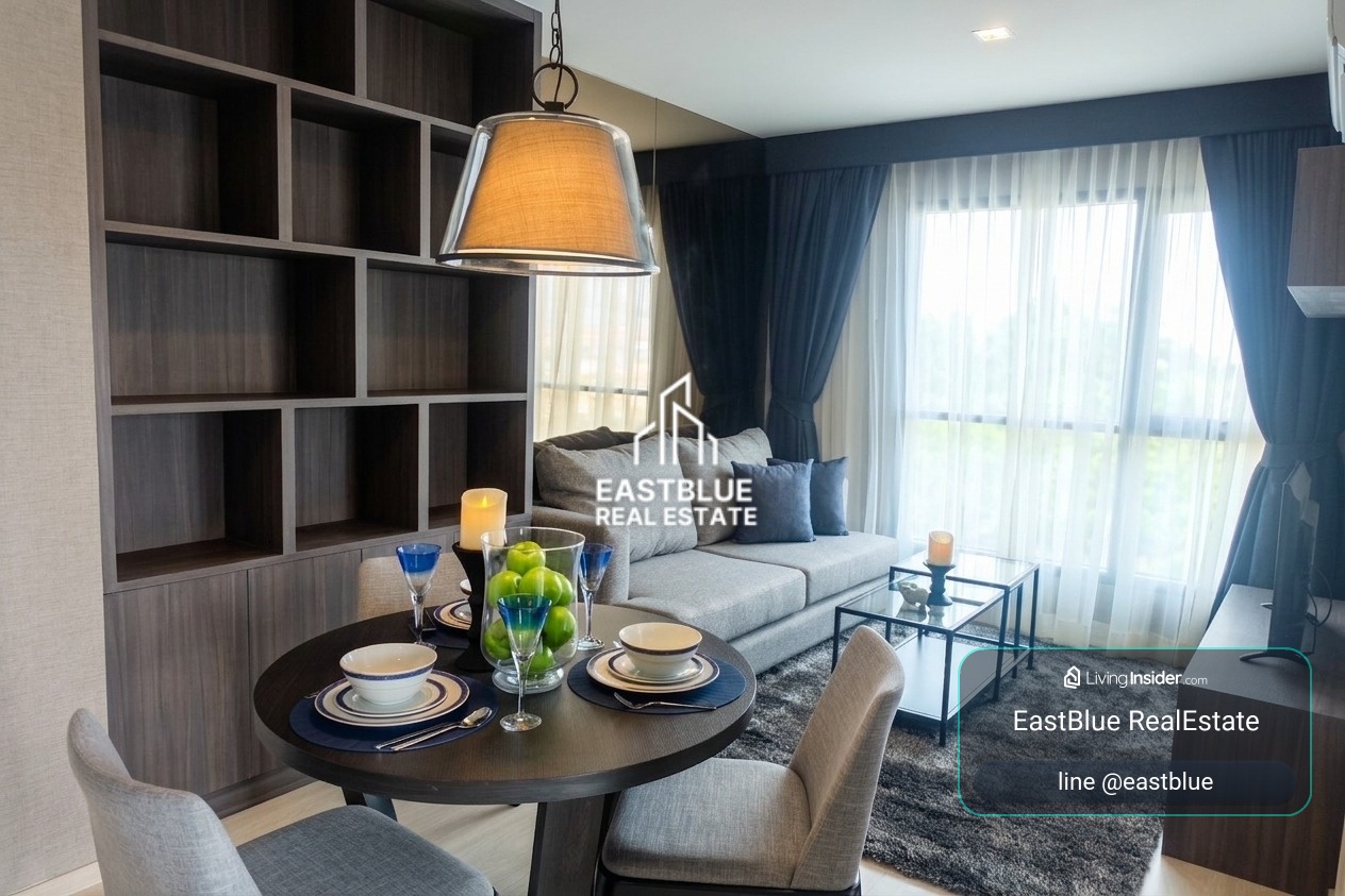 For Rent: Life Sukhumvit 48 2 Bed 49 sqm near BTS Phra Khanong 28,000 THB/month – รูปที่ 3