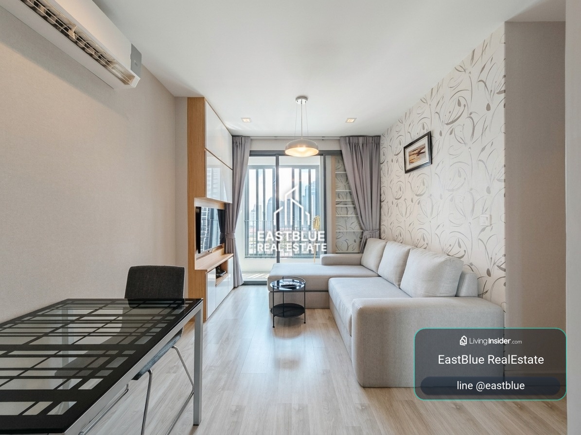 For Rent: Ideo Mobi Rama 9 2 Bed 54 sqm near MRT Rama 9 28,000 THB/month – รูปที่ 2