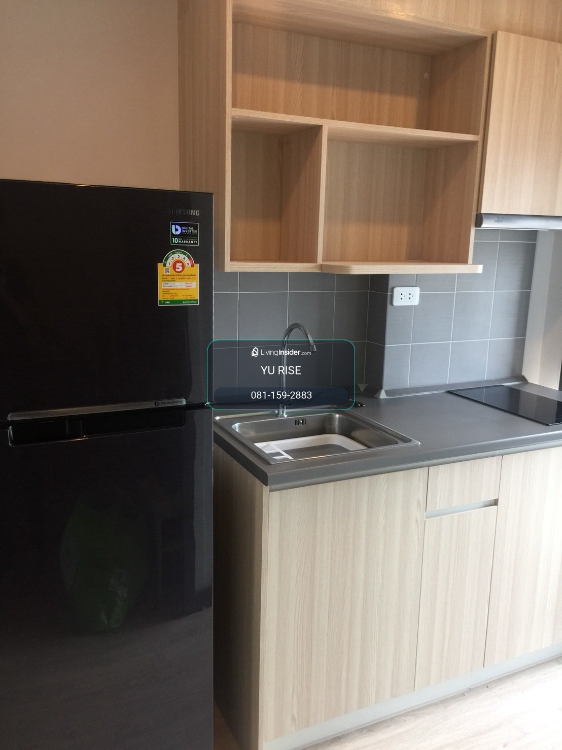 Condo for sale, Ideo O2 Studio, fully furnished, ready to move in, good condition, shady view of the central garden. Near Bangna Expressway & Bangkok Mall – รูปที่ 4