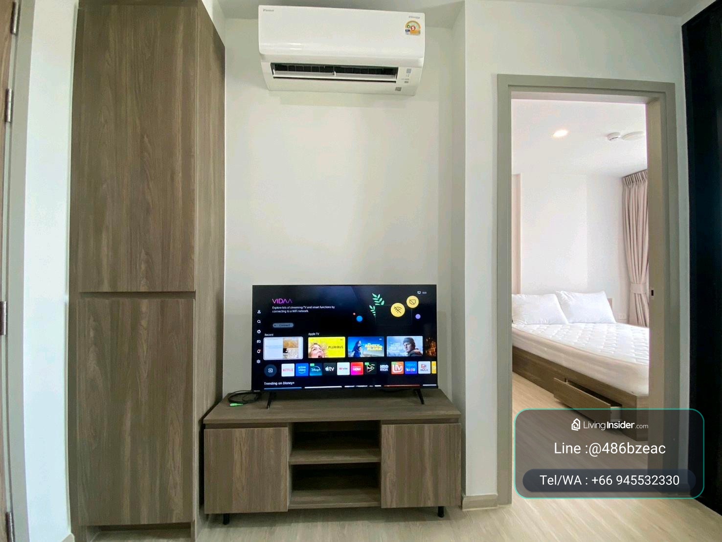 Nue Core Khukhot 1Bed close to elevator unclock  outside view very new – รูปที่ 3