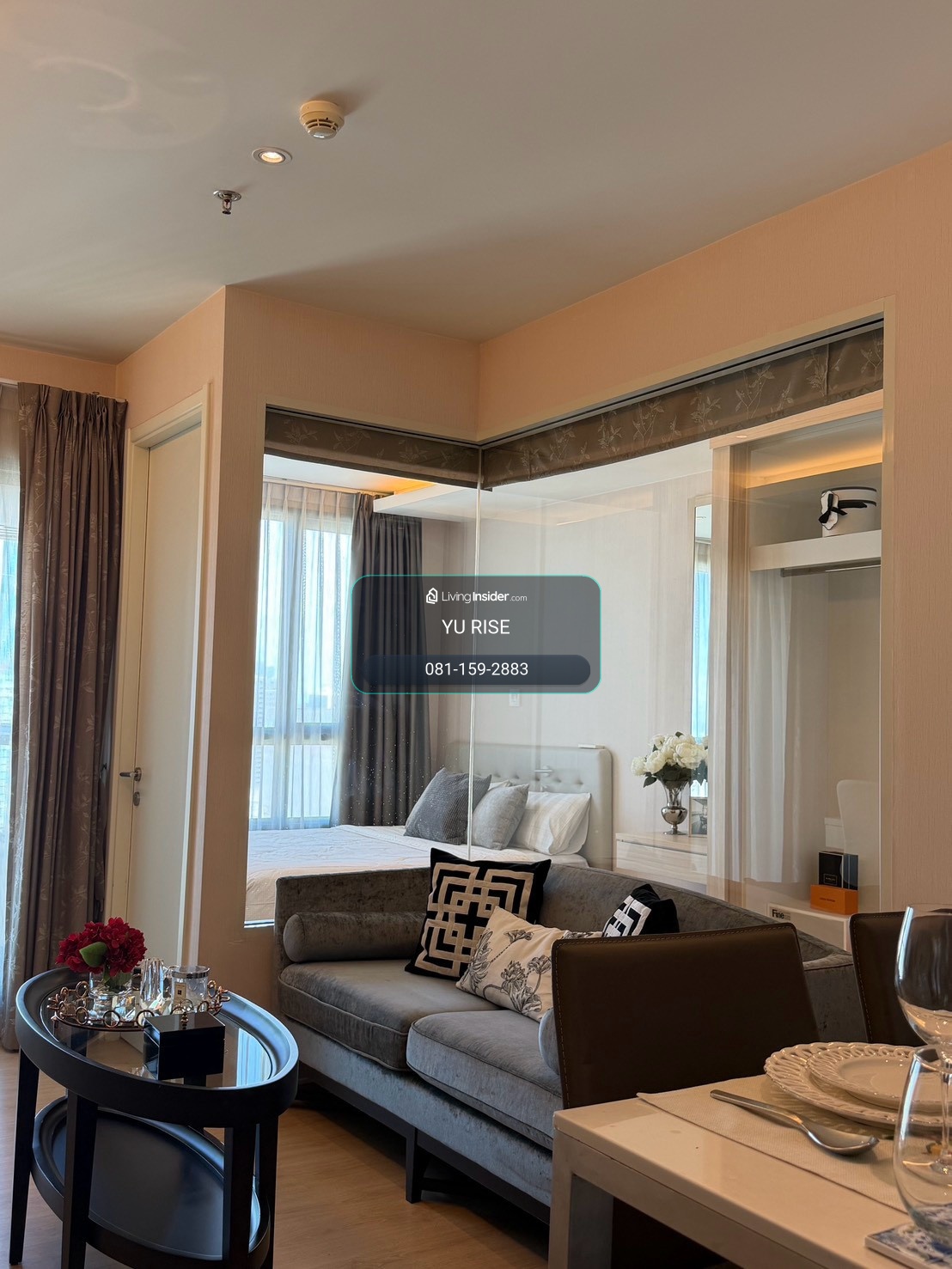 ขายคอนโด เอช สุขุมวิท 43 1 Bed สระว่ายน้ำลอยฟ้าวิวเมือง ทำเลซอยพร้อมมิตร เชื่อมต่อ EmQuartier และ Samitivej Hospital – รูปที่ 3