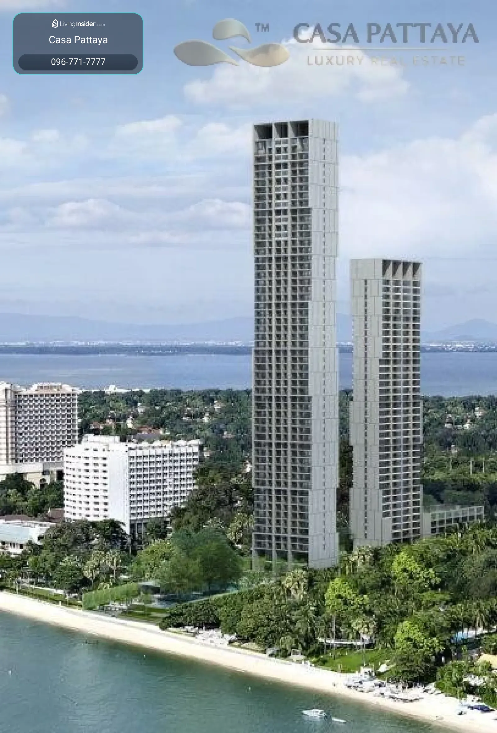 Condo for Rent: Zire Wongamat – High Floor with Stunning Views – รูปที่ 3