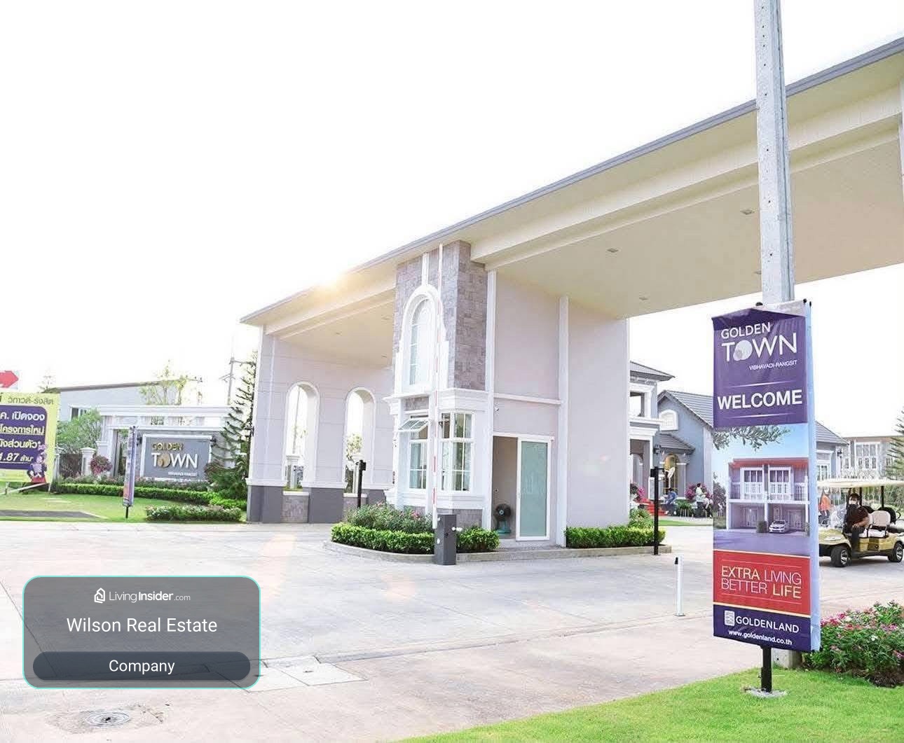 🏡✨ 𝗙𝗢𝗥 𝗥𝗘𝗡𝗧 | 𝗚𝗢𝗟𝗗𝗘𝗡 𝗧𝗢𝗪𝗡 Vibhavadi–Rangsit | Townhome 𝟰 bedroom 🛏️ | 𝟭𝟮𝟬 sq m | New house, never rented 🔥 | Ready to move in 🔑 – รูปที่ 3