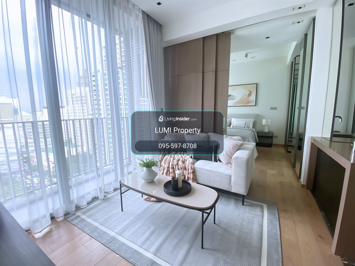 For Rent: 🏙️28 Chidlom – 1BR, 39 SQM, Fully Furnished – รูปที่ 3