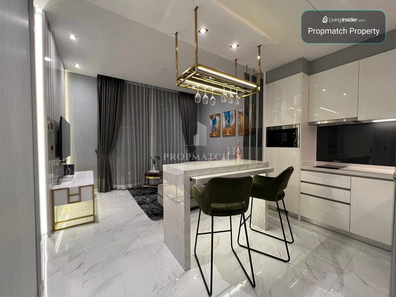 ✨Flash Deal ✨ Canapaya residences rama 3 ( 1Bed 1Bath 45SQM.) พร้อมอยู่ ! เพียง 47,000 บาทต่อเดือน Tel.0981315848@propmatch  – รูปที่ 2