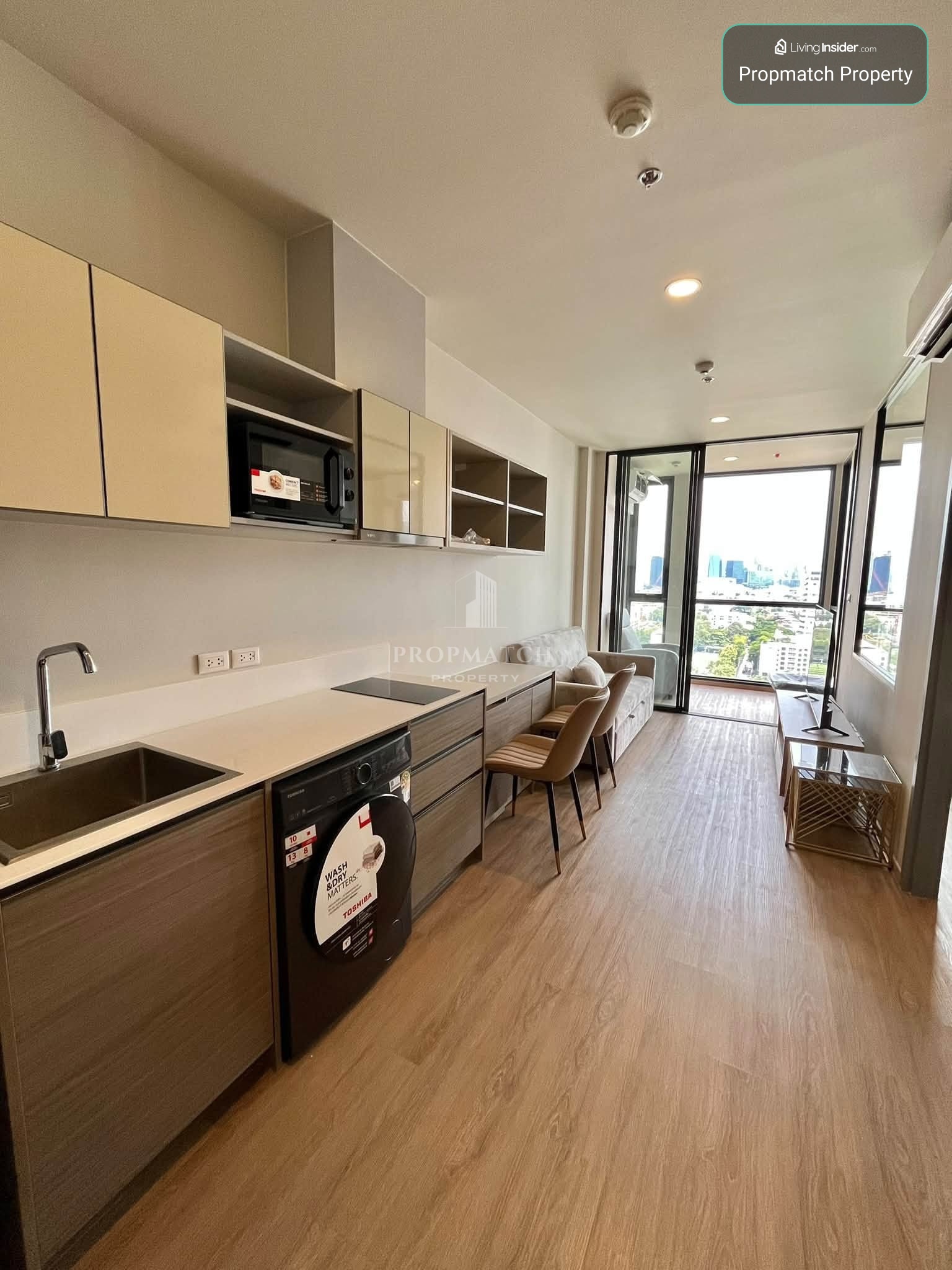 ✨Flash Deal ✨The Issara Sathorn ( 1Bed 1Bath 37SQM.) พร้อมอยู่ ! เพียง 30,000 บาทต่อเดือน Tel.0981315848@propmatch  – รูปที่ 2