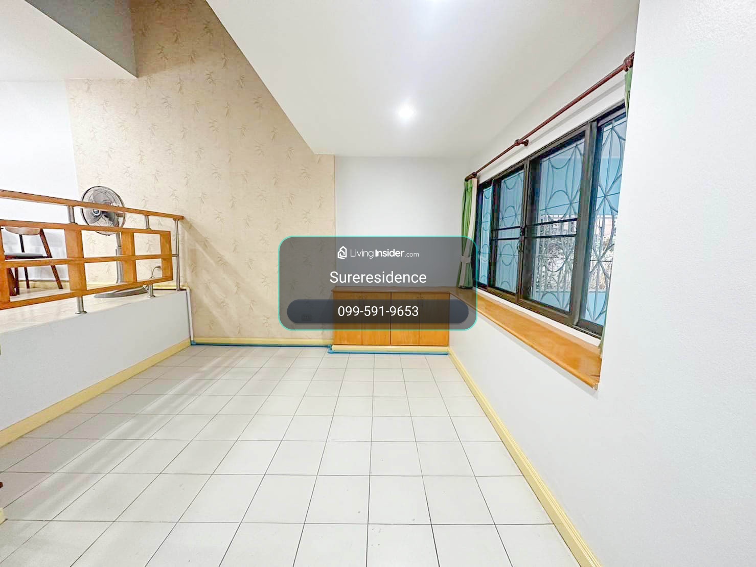 HK0124♛ทาวน์โฮม 3 ห้องนอน ให้เช่า⚝รัชดา-เหม่งจ๋าย♜MRTศูนย์วัฒนธรรม∞099-5919653,065-9423251▚Line@743uyyqu – รูปที่ 3