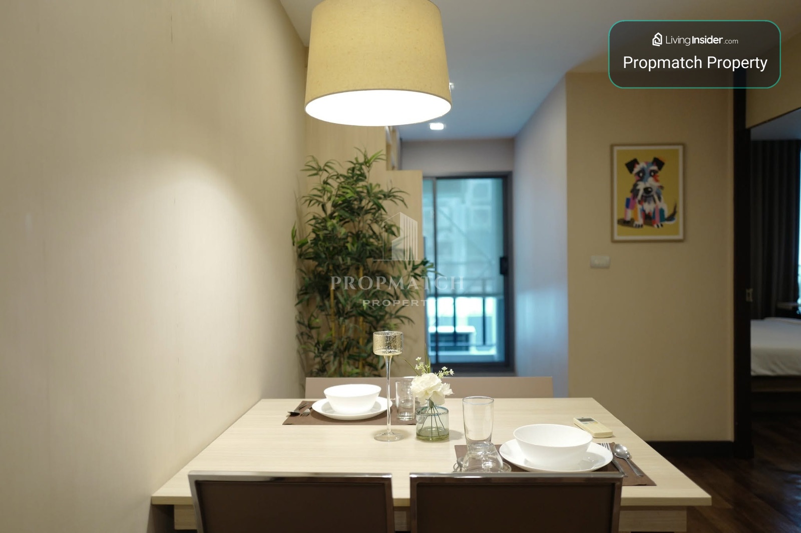 ✨Flash Deal ✨Qube Suites Sukhumvit 46 ( 2Bed 2Bath 60SQM.) Ready to move in! Only 28,000 baht per month Tel.0981315848@propmatch – รูปที่ 3