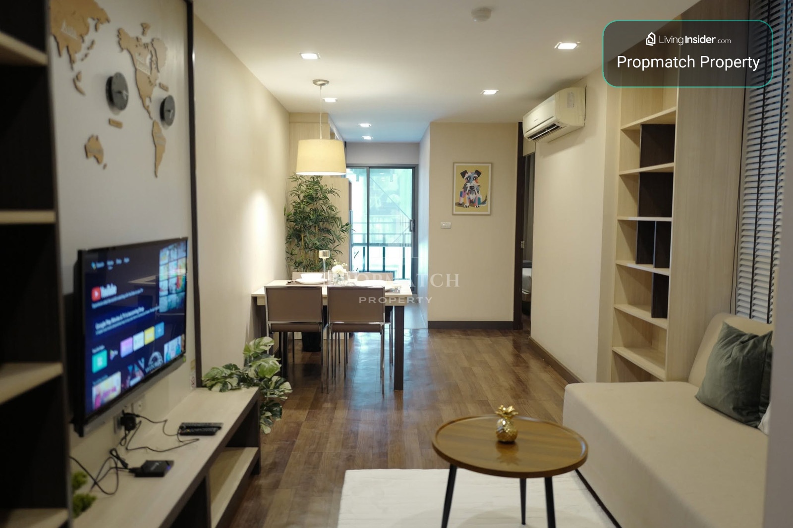 ✨Flash Deal ✨Qube Suites Sukhumvit 46 ( 2Bed 2Bath 60SQM.) Ready to move in! Only 28,000 baht per month Tel.0981315848@propmatch – รูปที่ 2