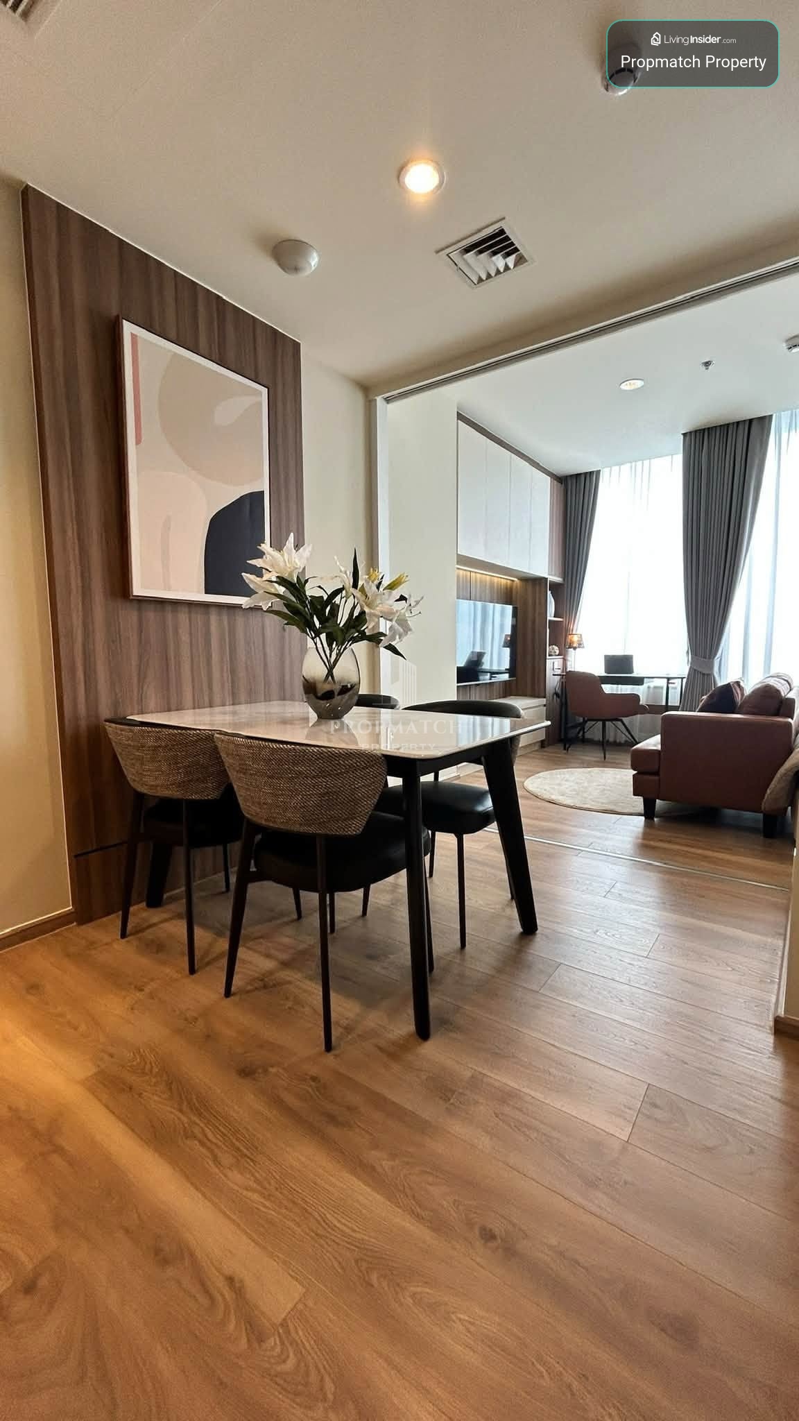 ✨Flash Deal ✨Noble Form Thonglor ( 1Bed 1Bath 33SQM.) พร้อมอยู่ ! เพียง 35,000 บาทต่อเดือน Tel.0981315848@propmatch  – รูปที่ 3