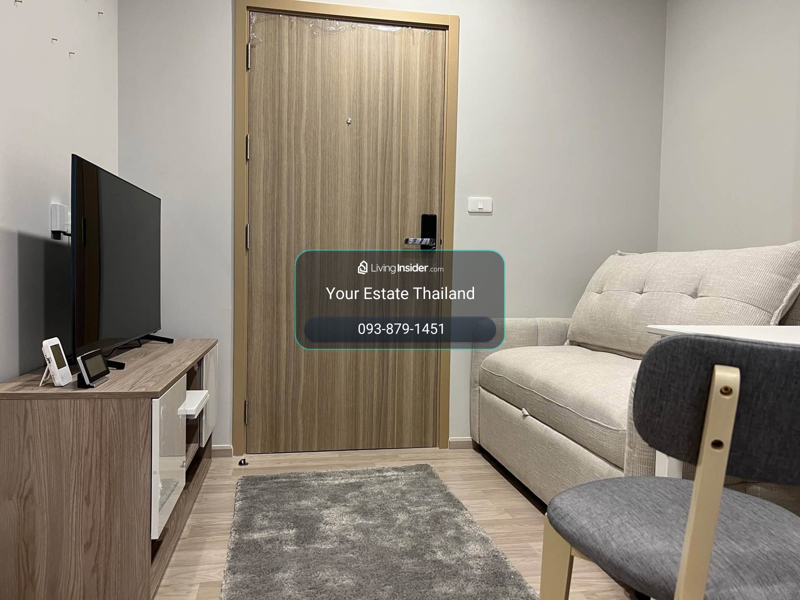 ให้เช่าคอนโด Plum Condo Sukhumvit 97/1  ห้องสตูดิโอ เฟอร์นิเจอร์ครบครันค่ะ – รูปที่ 3