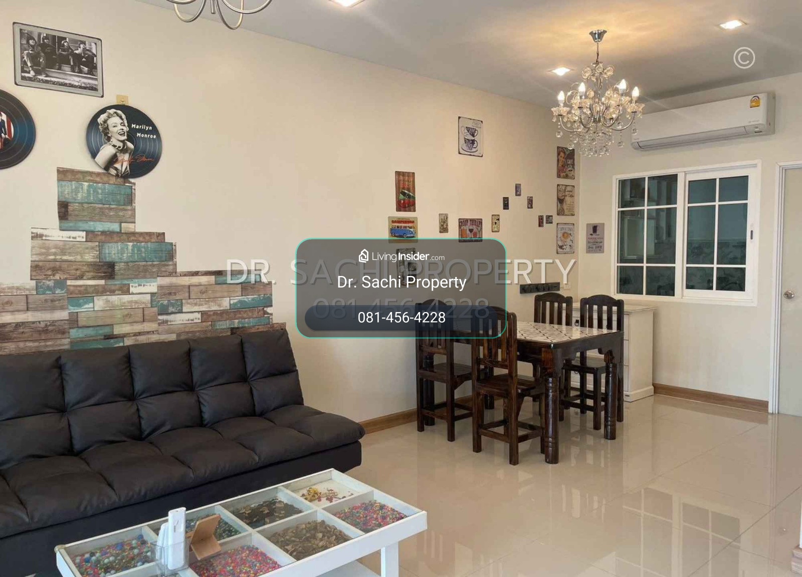 Townhome for rent (ready to move in) Golden Town Chiang Rai-Big C Airport Intersection. – รูปที่ 3