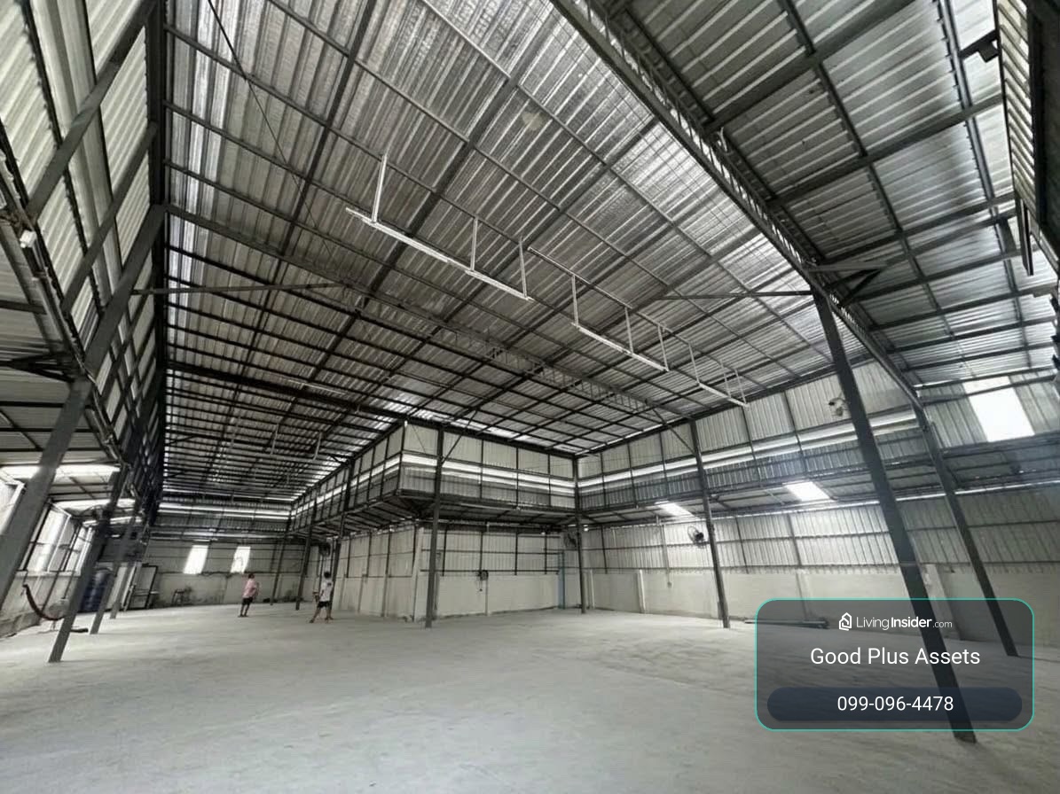 Huai Khwang warehouse, 500 sq m., next to 4 Meng Jai intersection (Soi Lim Thong, Pracha Uthit Road) – รูปที่ 2
