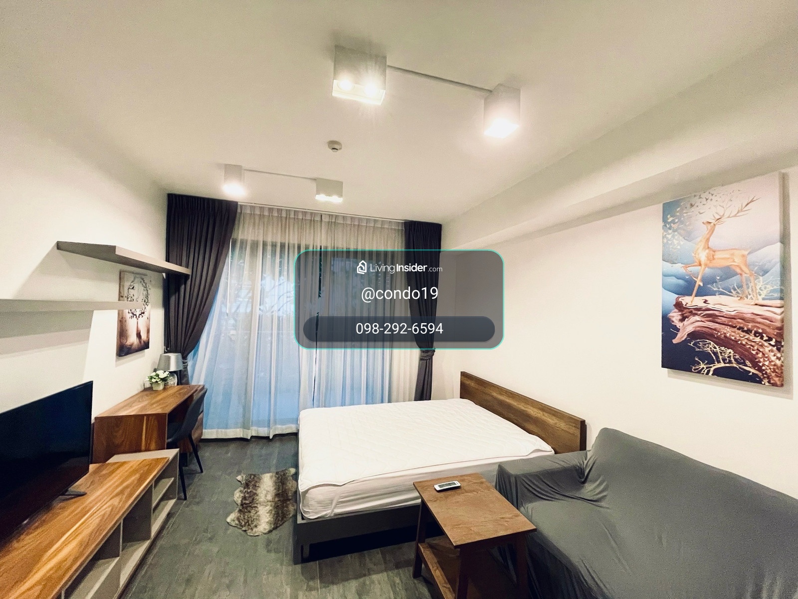 The Lofts Ekkamai (The Lofts Ekkamai) for rent 20,000/month, room size 33 square meters, ready to move in, contact Line @condo19 – รูปที่ 3