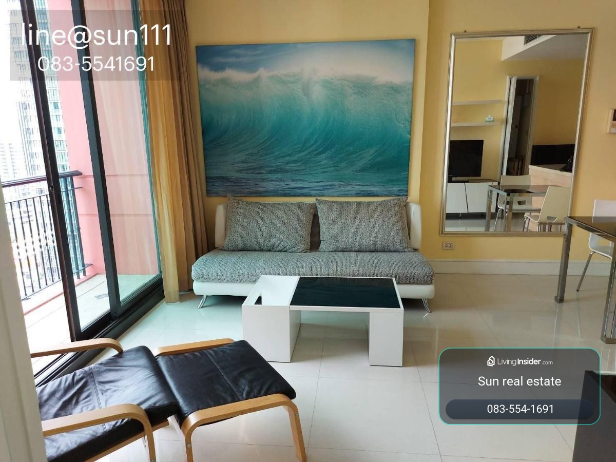 For rent Condo Aguston Sukhumvit 22 Fully Furnished  (S03-0531)  – รูปที่ 2