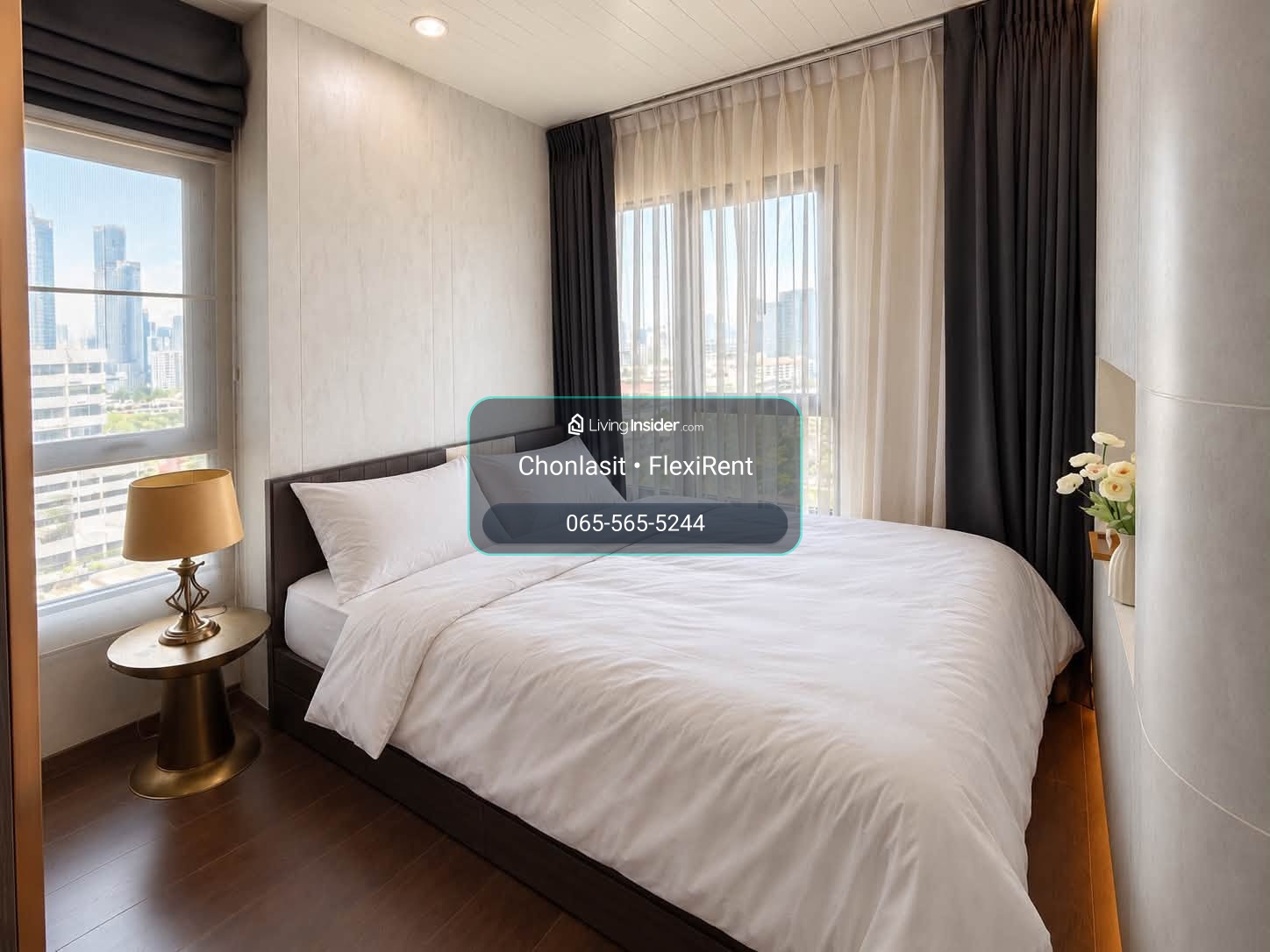 🏙️ ห้องใหญ่ 65.5 ตร.ม. | 2 ห้องนอน ชั้น 12A | C Ekkamai – รูปที่ 2