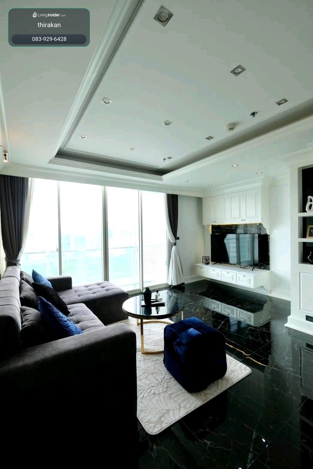 For rent 2 bedrooms, 2 bathrooms 🚝 near MRT Rama 9 only 9 minutes (700 m.) 🏢 A space ID Asok-Ratchada project A space ID asok- ratchada – รูปที่ 4