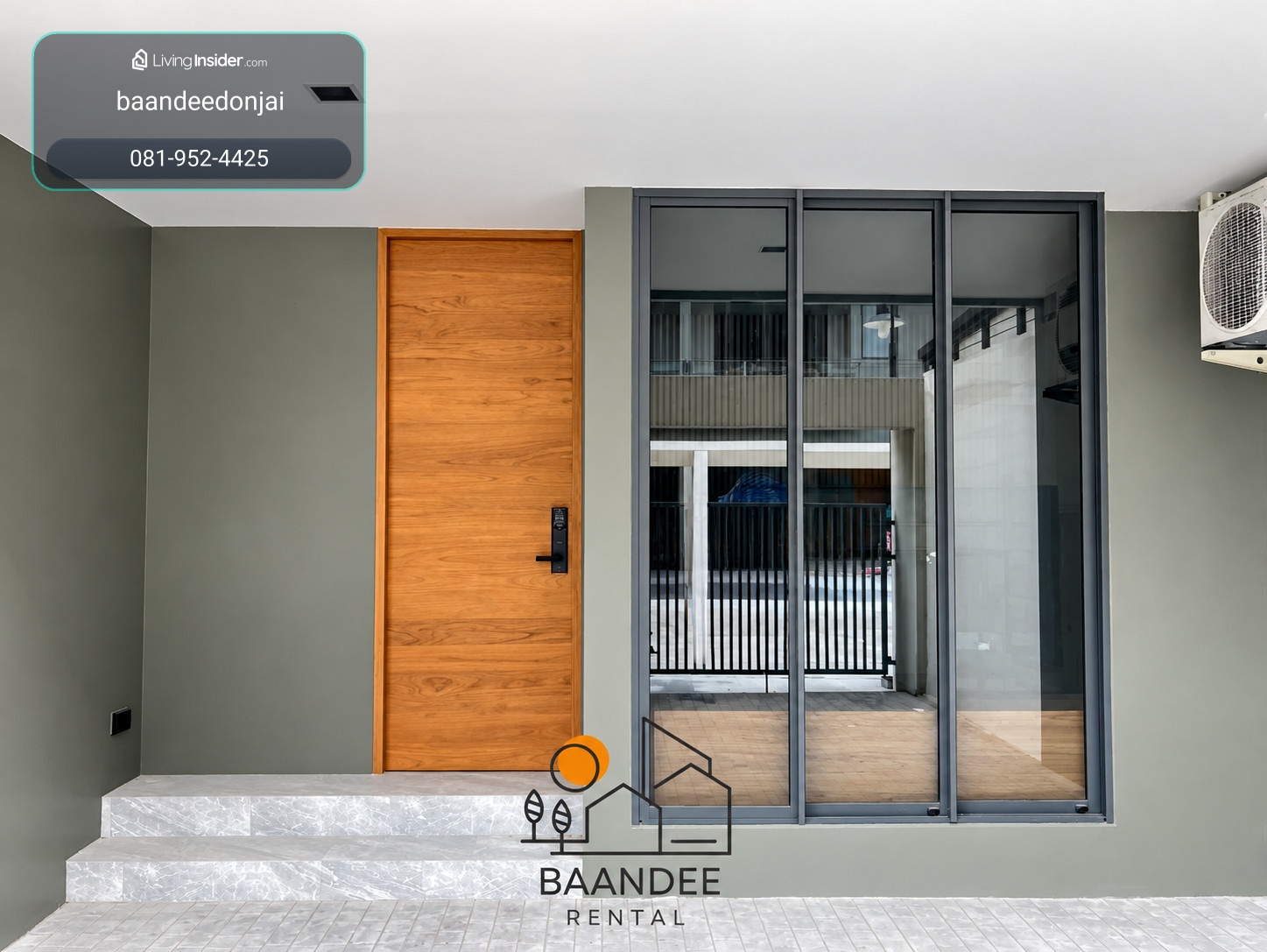 For rent, Ther Ladprao 93, 223 sq m, 3 bedrooms, 4 bathrooms, pets allowed. – รูปที่ 2