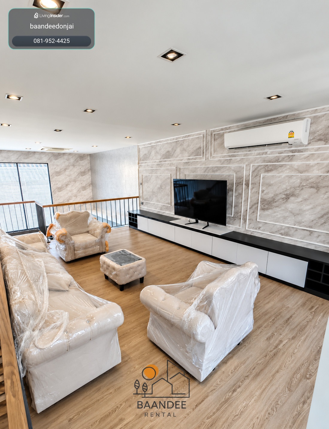 For rent, Ther Ladprao 93, 223 sq m, 3 bedrooms, 4 bathrooms, pets allowed. – รูปที่ 3