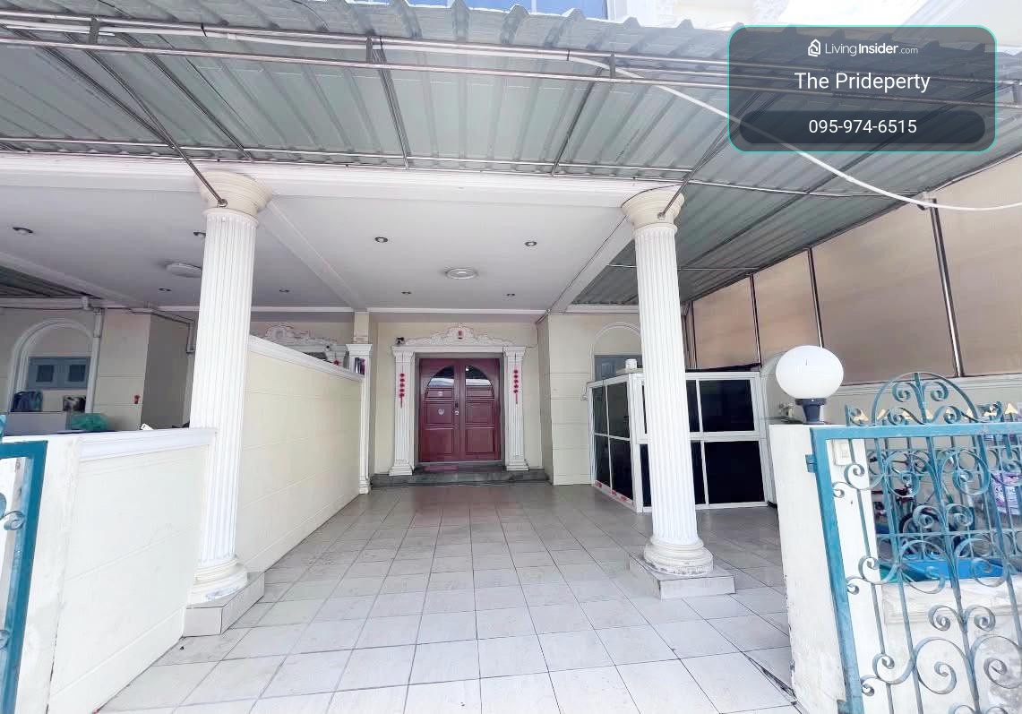 Townhome for sale, 3 floors, 4 bedrooms, Crystal Townhome Village, Sai Ma, Nonthaburi, excellent condition. – รูปที่ 2