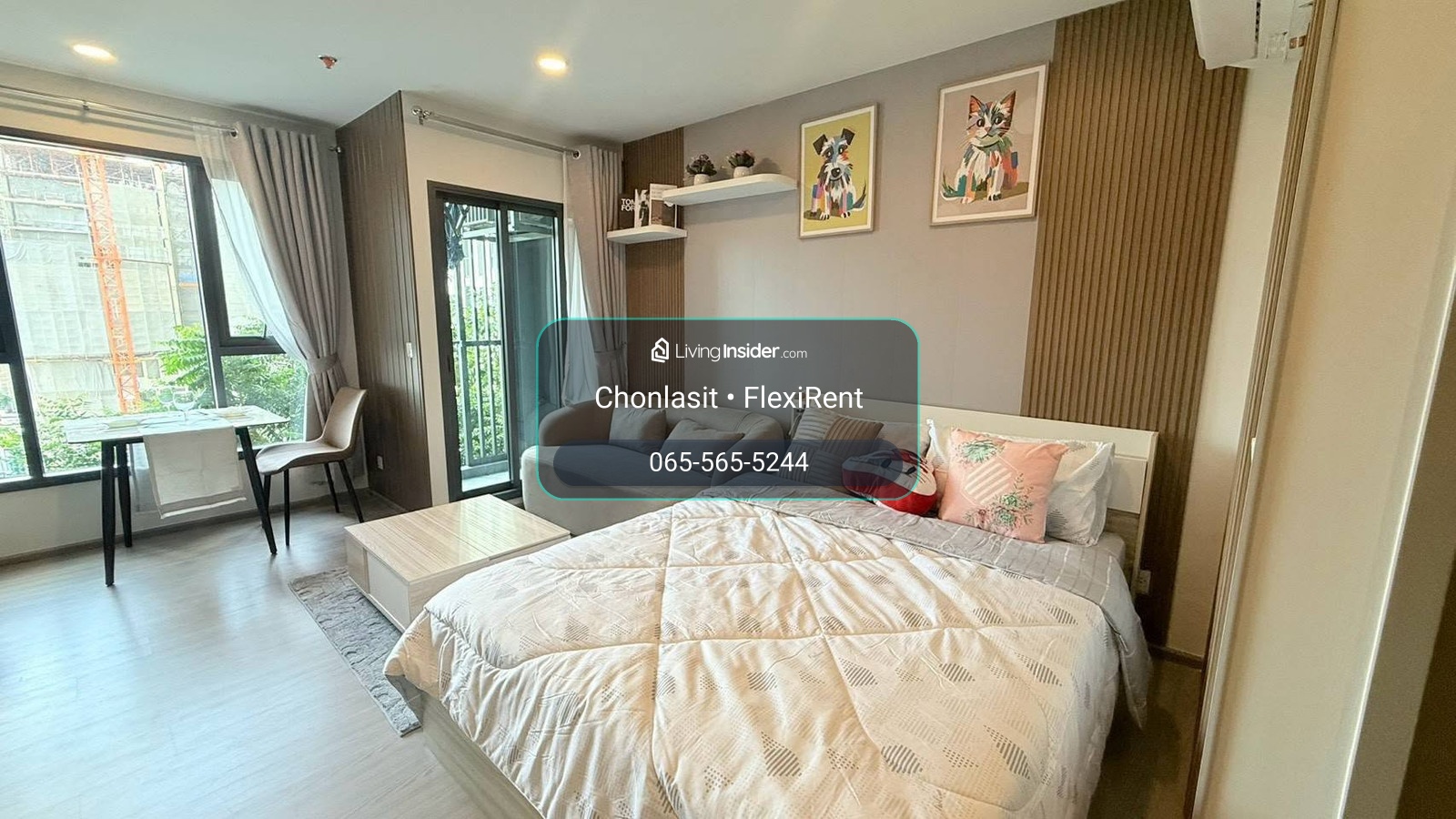 ✨ สตูดิโอ ชั้น 10 วิวเปิดโล่ง เฟอร์ครบพร้อมอยู่ เพียง 15,000 บาท/เดือน | Aspire Sukhumvit–Rama 4 – รูปที่ 2