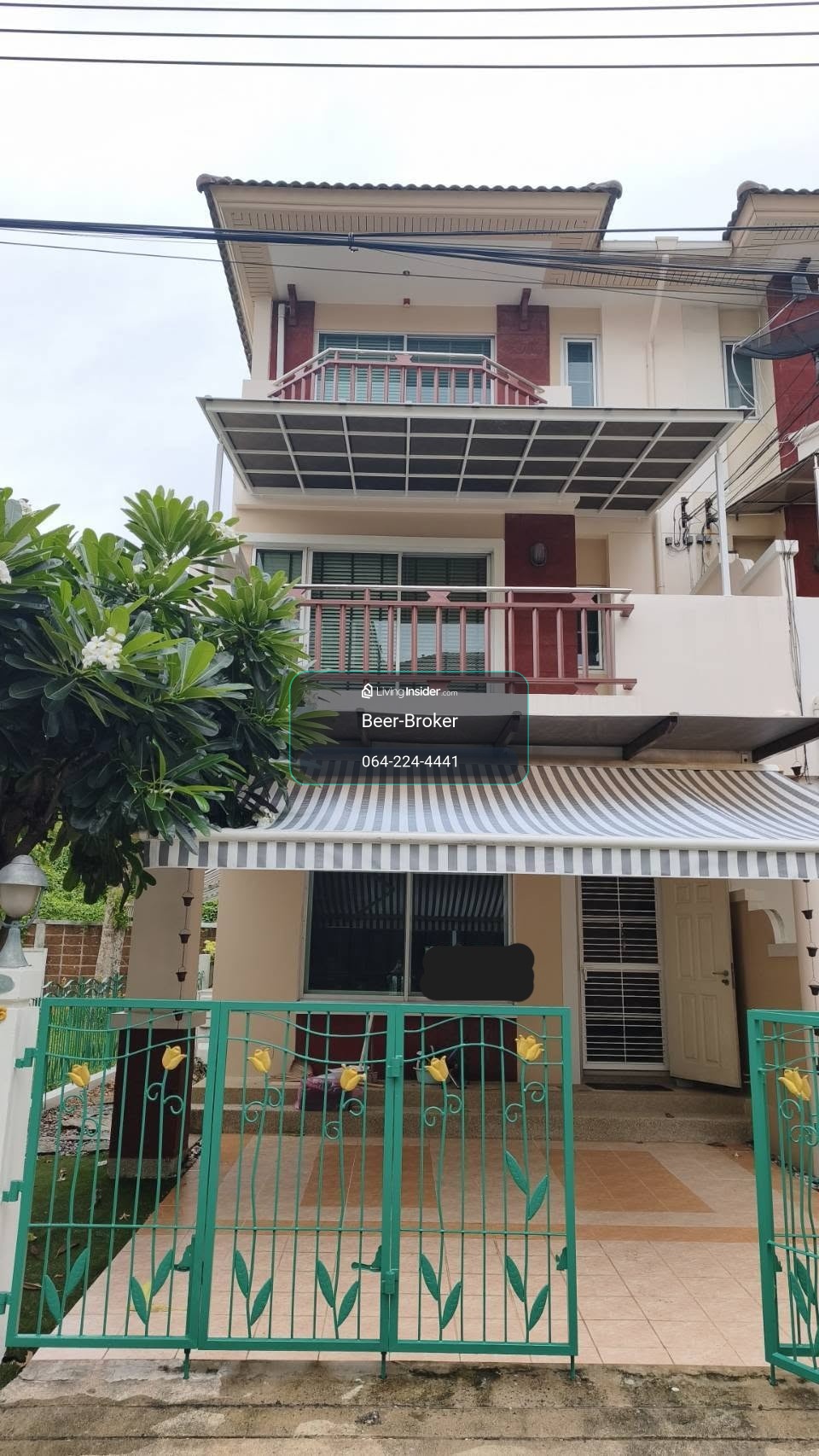 3-Story Corner Townhome, Soi Rattanathibet 26/1, Newly Renovated  – รูปที่ 2