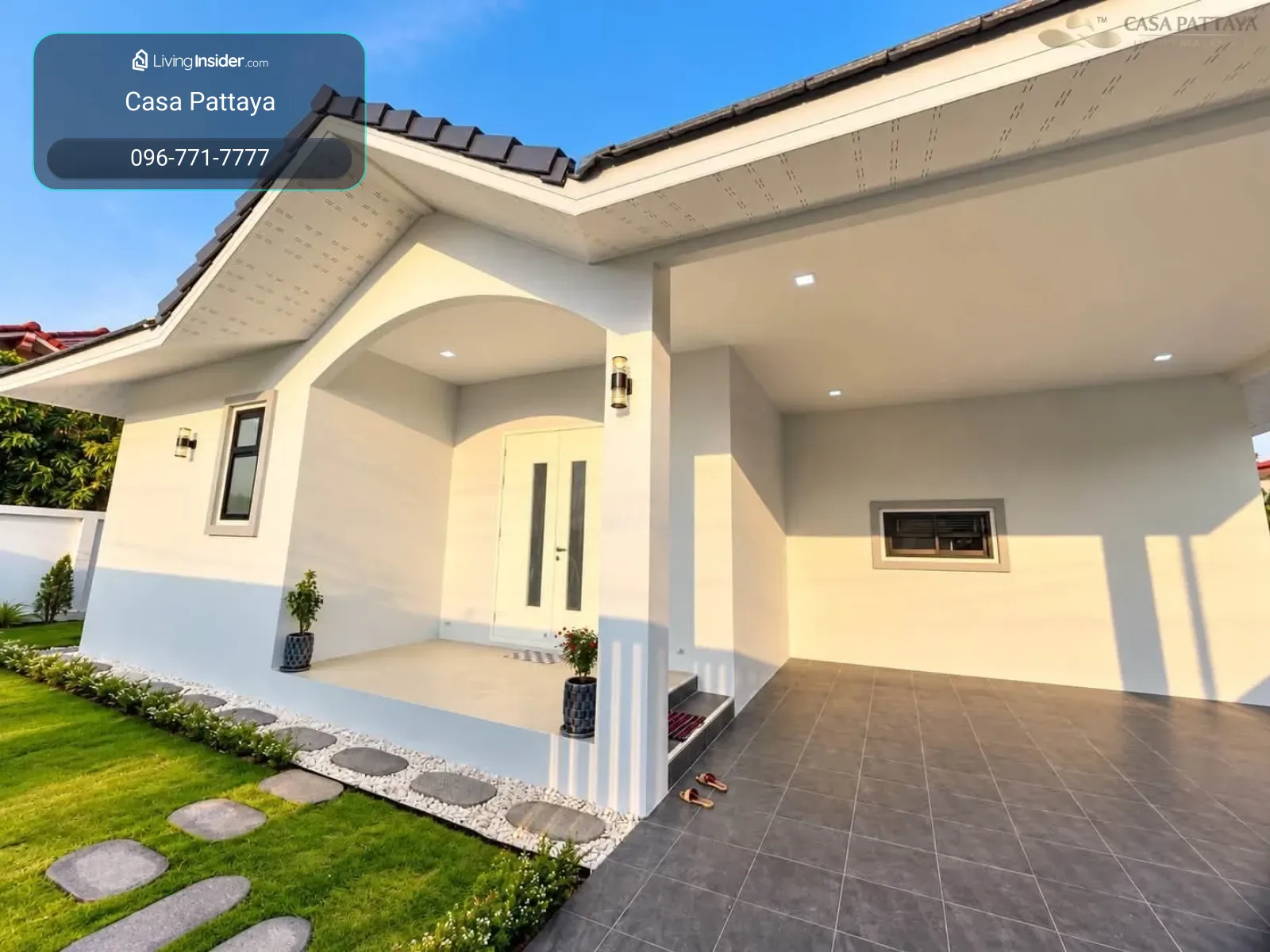 ขายวิลล่าพูลใหม่ในหัวหิน พัทยา – บ้านเดี่ยวสไตล์โมเดิร์น – รูปที่ 2