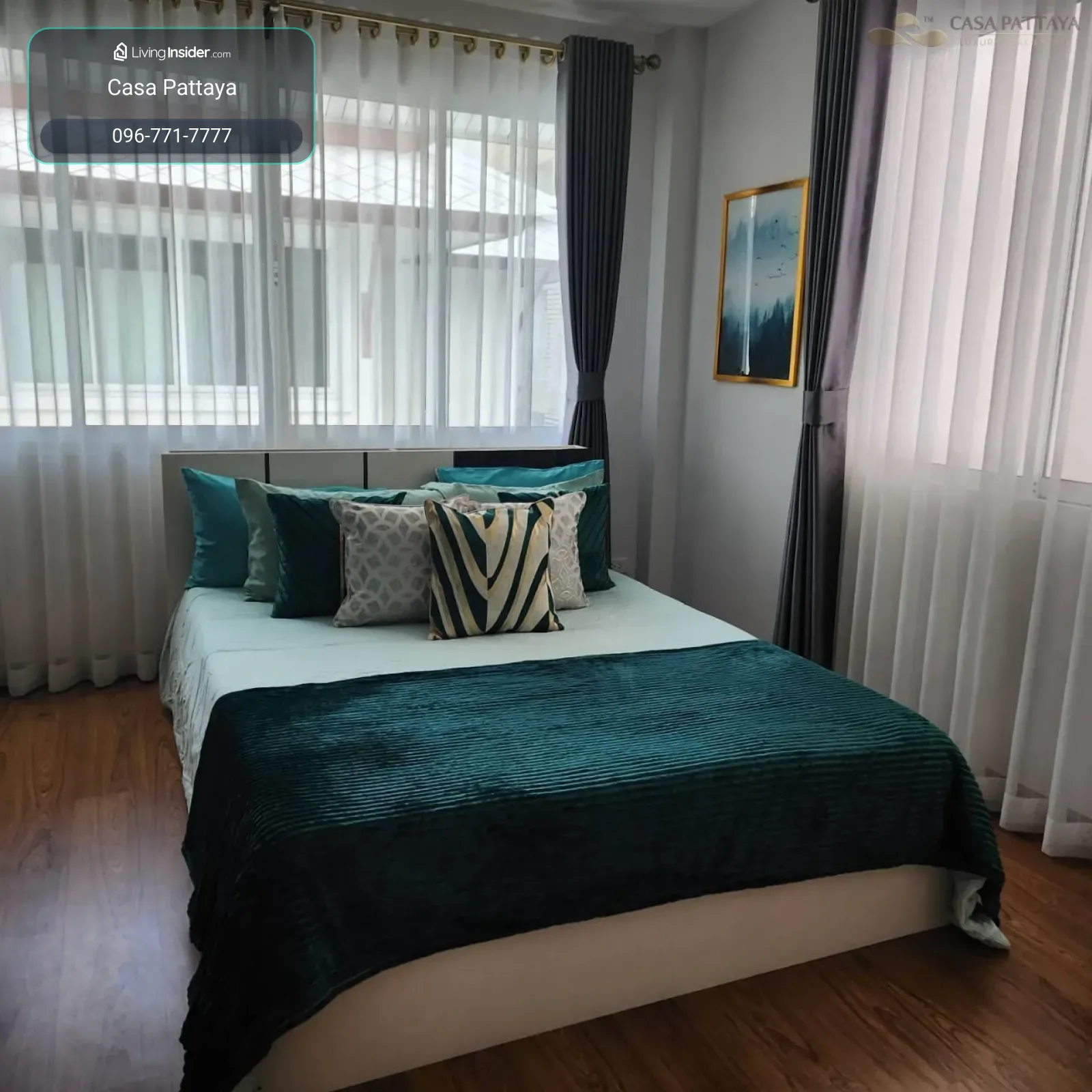 ให้เช่าบ้านเดี่ยว หมู่บ้านราชาวดี เขาตาโล พัทยา – บ้านหลังใหญ่ ทำเลดี – รูปที่ 4
