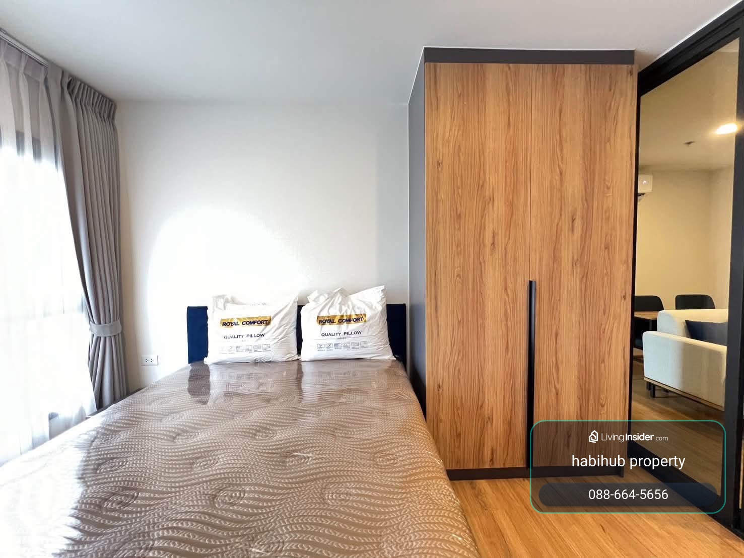 🏠✨ The Line Vibe | Condo for rent 1 bedroom (HBH-LP-112) – รูปที่ 3