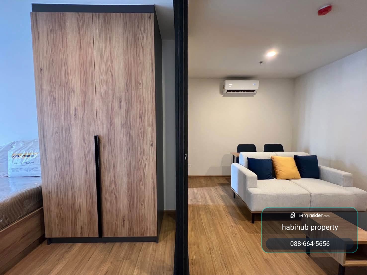 🏠✨ The Line Vibe | Condo for rent 1 bedroom (HBH-LP-112) – รูปที่ 4