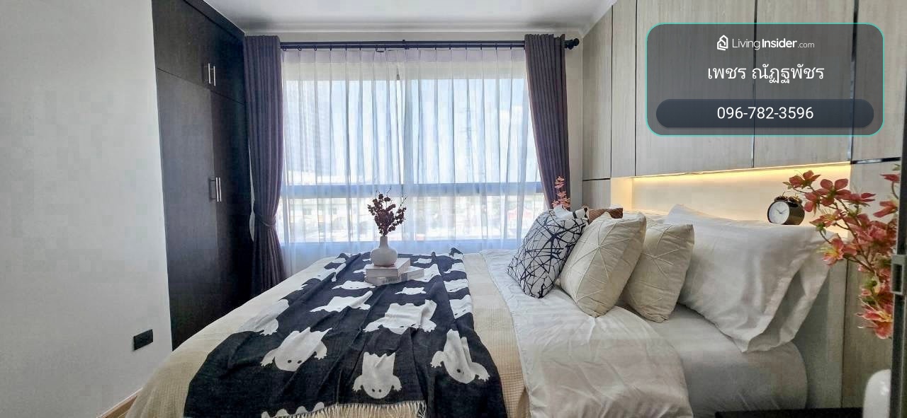 🔥 ขาย ดีคอนโด รัตนาธิเบศร์ (D Condo Rattanathibet) รีโนเวทใหม่ ใกล้ MRT สายสีม่วง ไทรม้า 100 เมตร – รูปที่ 2