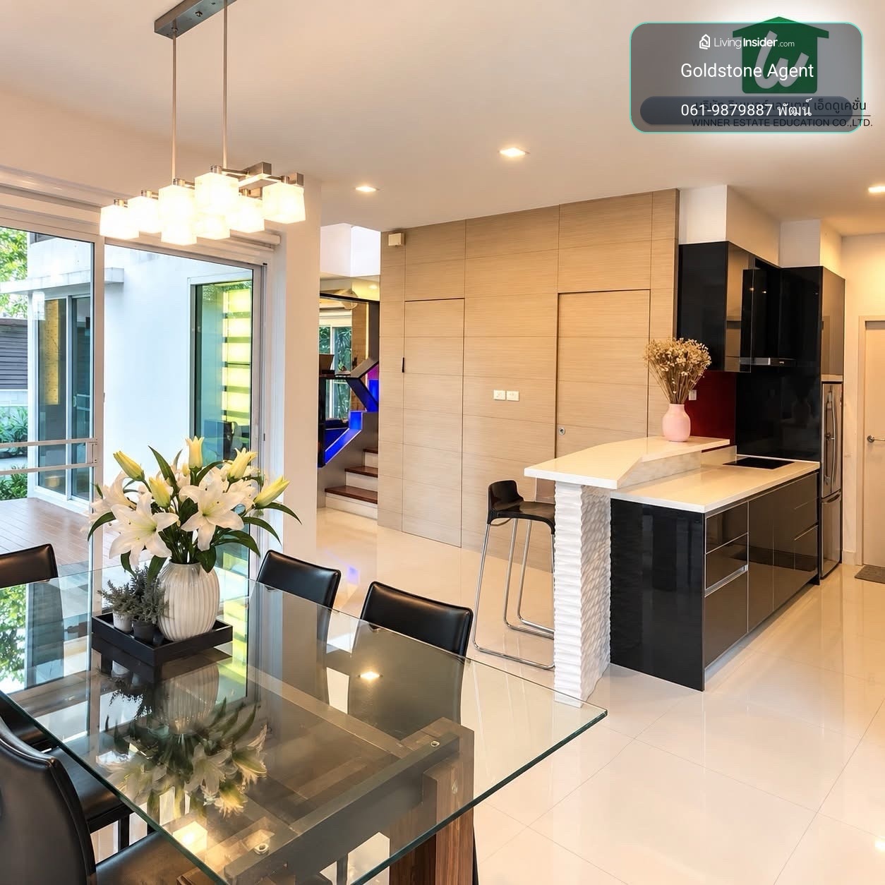 🏡🔥 LUXURY CORNER HOUSE FOR RENT | NIRVANA SATHORN – รูปที่ 4