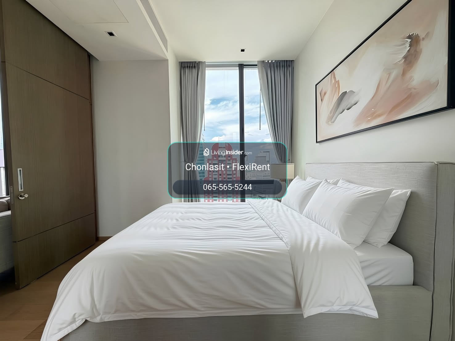✨ ห้อง 1 Bedroom เฟอร์นิเจอร์ Chanintr ทั้งห้อง ใกล้ BTS ชิดลม 250 ม. | 28 Chidlom – รูปที่ 4