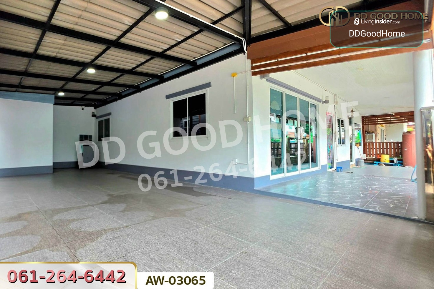 บ้านเดี่ยว หมู่บ้านฉัตรหลวง 8 เฟส 2 สามโคก ปทุมธานี ใกล้ แม็คโคร AW-03065 – รูปที่ 3