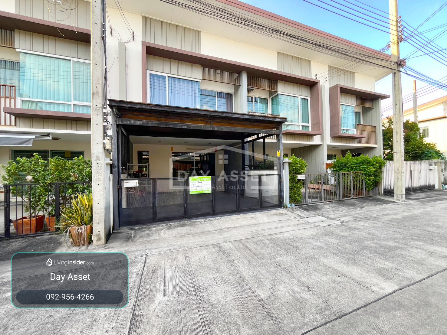 2-story townhouse for sale, Times Village: Rama 5, area 20.8 sq m., selling for only 3,290,000 baht. – รูปที่ 3