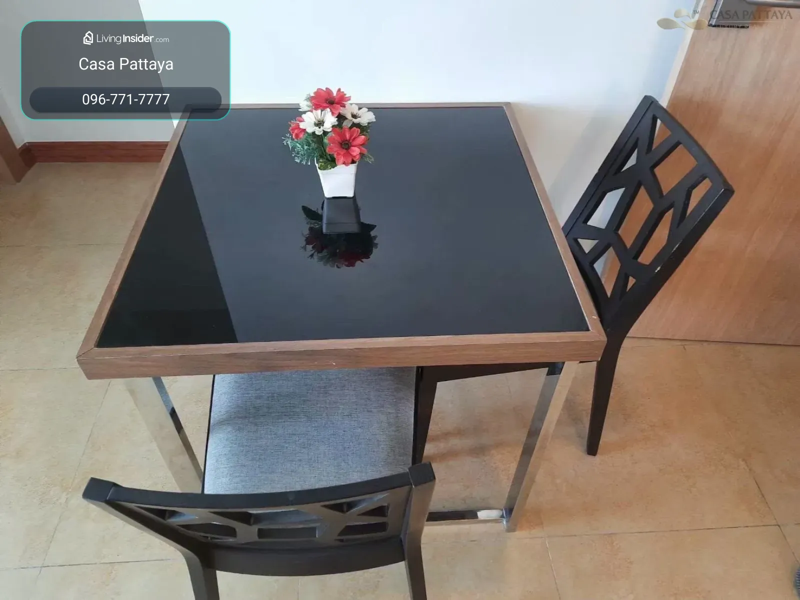 Condo for Rent: The Cliff Residence, Pratumnak Hill – High Floor – รูปที่ 4