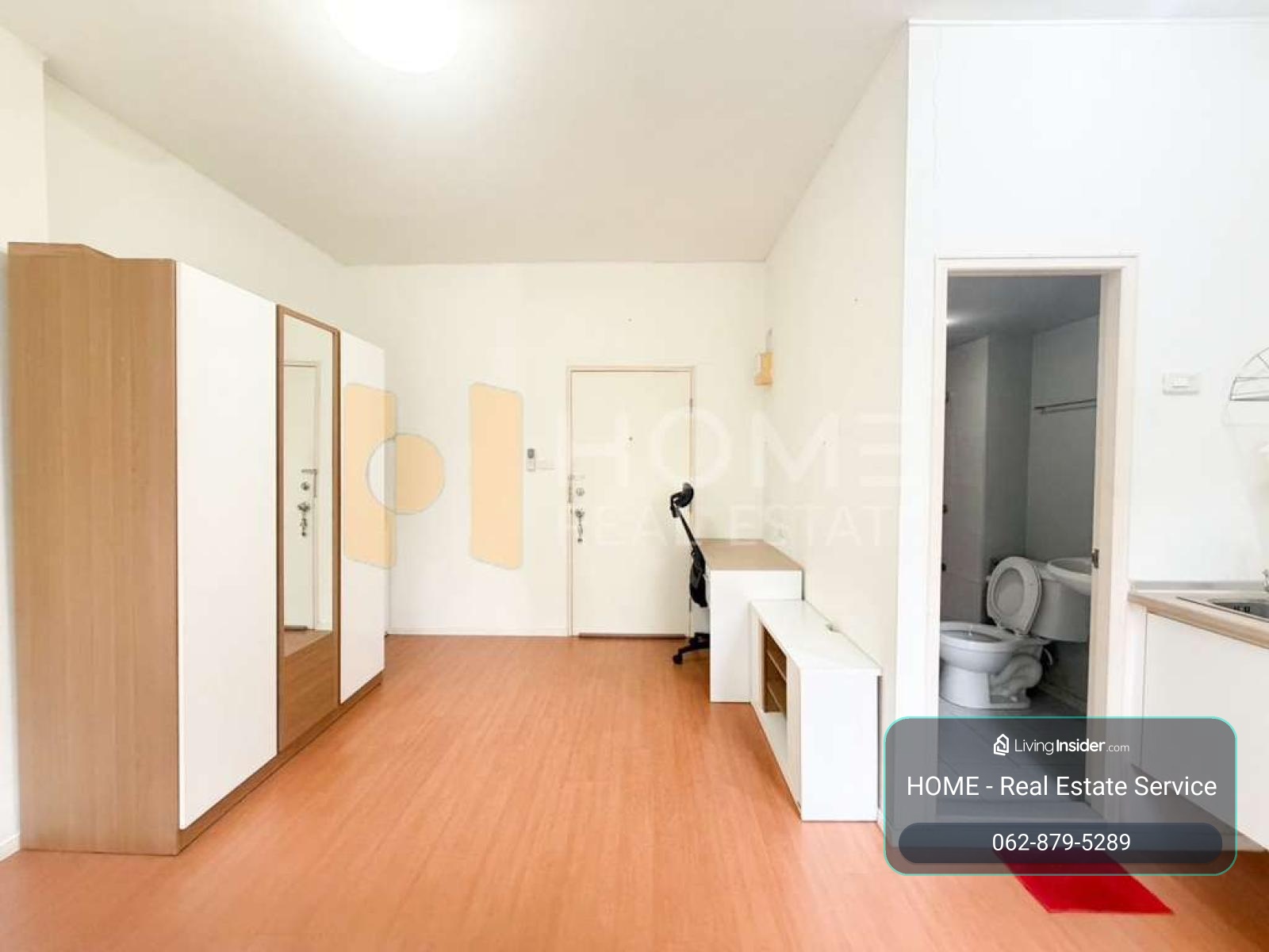 Lumpini Condo Town Chonburi - Sukhumvit / Studio (FOR SALE), ลุมพินี คอนโดทาวน์ ชลบุรี - สุขุมวิท / ห้องสตูดิโอ (ขาย) NANN067 – รูปที่ 3