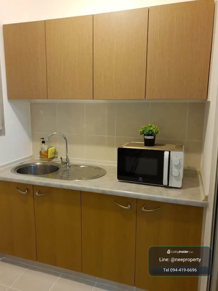 Condo for rent, City Home Sukhumvit 101/1, spacious room 30 sq m, near BTS Udomsuk, ready to move in! – รูปที่ 4