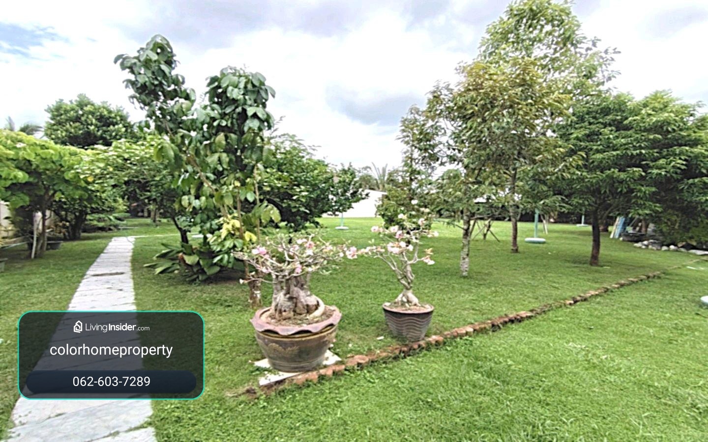 Land for sale in Hua Hin, 1 rai, already filled in, surrounded by a wall. Flint zone Suitable for making a pool villa/vacation home. Private prime location – รูปที่ 3