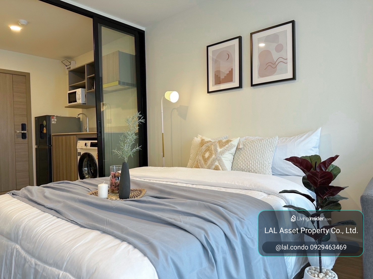 🔥 For rent THE ORIGIN RAMINTRA 83 STATION | 26 sq m. Building C, 7th floor | 1 bedroom, 1 bathroom | 12,000 baht/month – รูปที่ 2