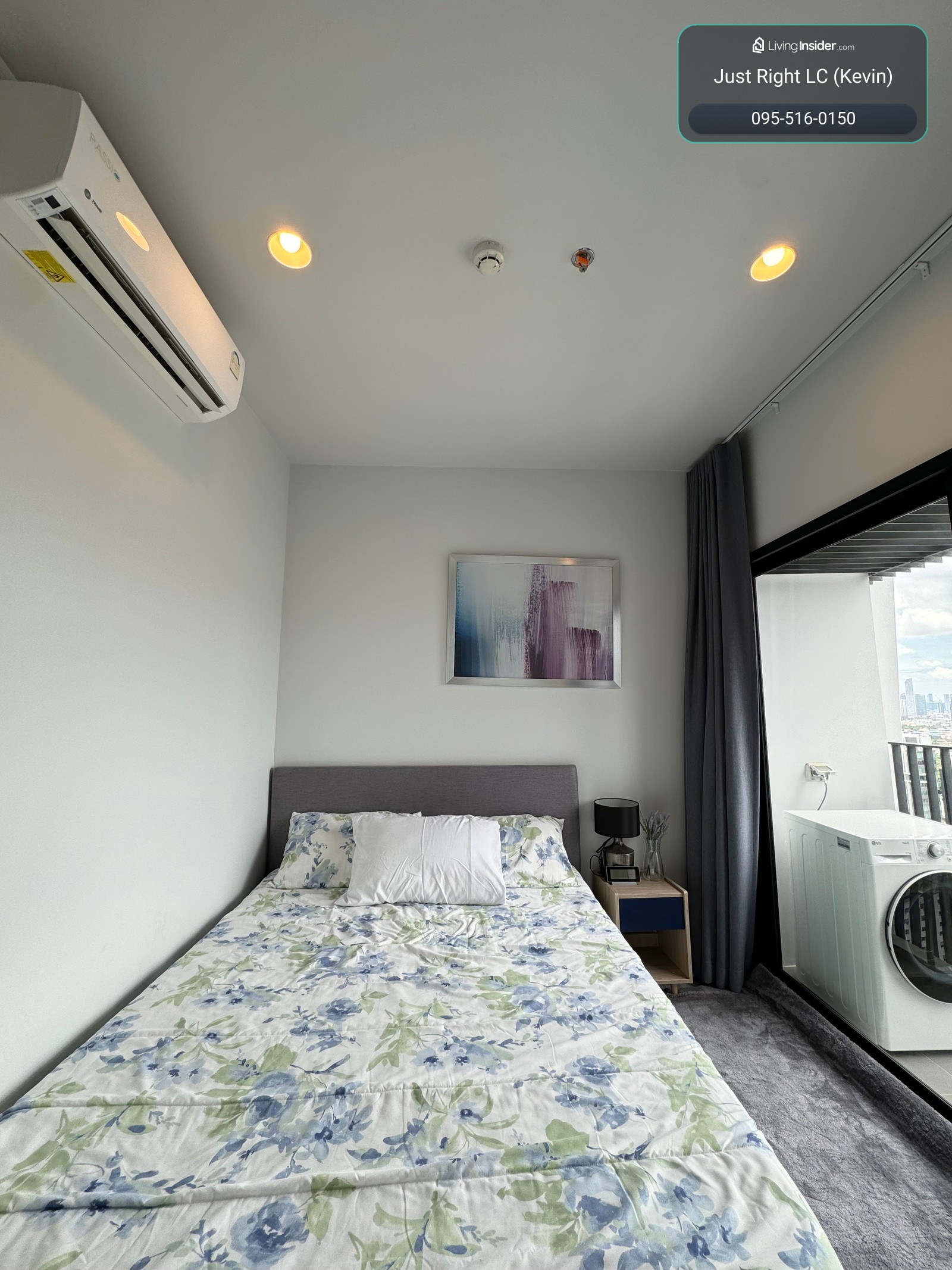 For rent XT EKKAMAI, 1 bedroom, 1 bathroom, size 31* sq.m. 1x Fl, city view, decorated room with a special discount from 21,000 to only 17,000 baht/month (1 year contract only)  – รูปที่ 4