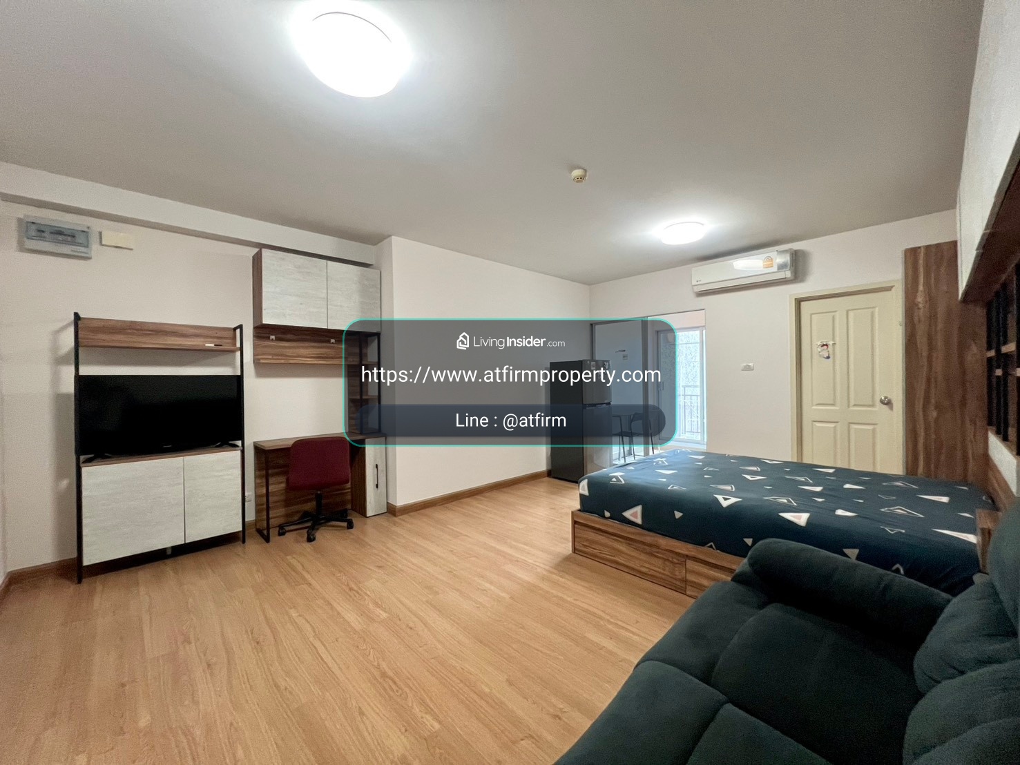 📢📢For Rent Supalai Veranda Ratchavipha-Prachachuen (Stu 31 ตร.ม/9000) ชั้น 17 ใกล้ MRT สนใจ Line ID: @atfirm  – รูปที่ 2