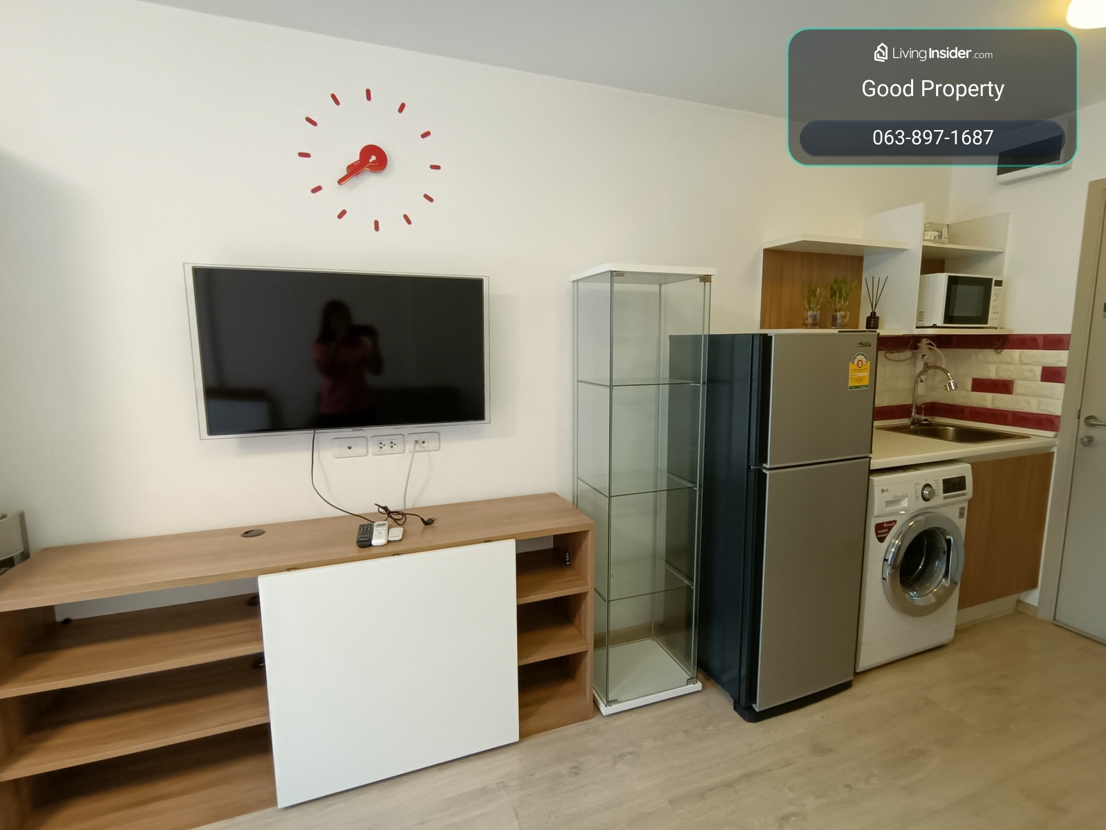 เอลลิโอ สุขุมวิท 64 เฟอร์นิเจอร์ครบ ราคา 8000 บาท จองด่วน!!! – รูปที่ 2