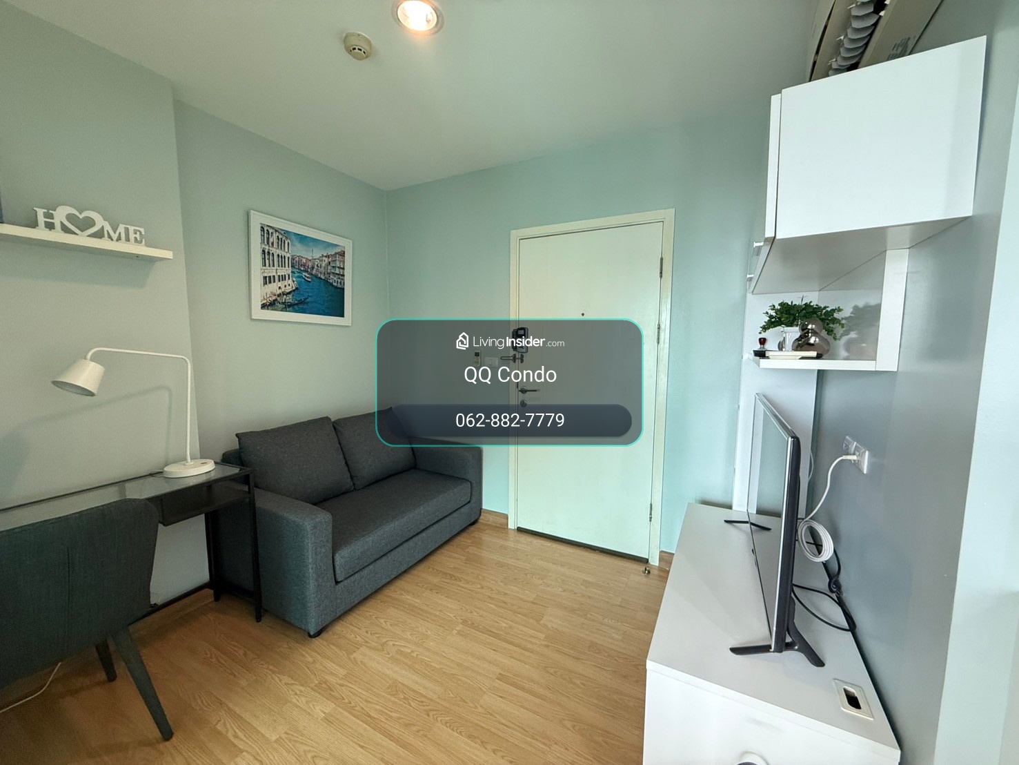 ให้เช่า Aspire Rama 4 - 1ห้องนอน  ห้องสวย เฟอร์ครบ พร้อมเข้าอยู่ ใกล้ BTS เอกมัย – รูปที่ 3