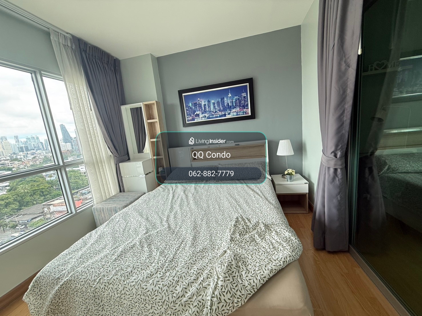 ให้เช่า Aspire Rama 4 - 1ห้องนอน  ห้องสวย เฟอร์ครบ พร้อมเข้าอยู่ ใกล้ BTS เอกมัย – รูปที่ 4