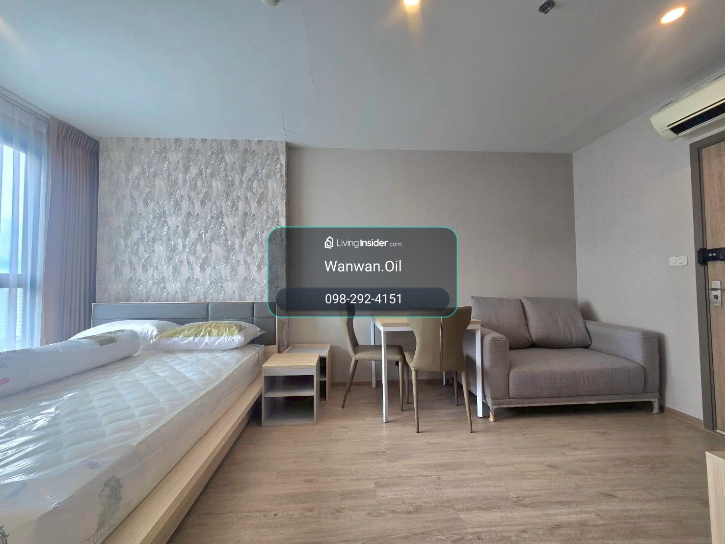 FOR RENT 🎖️ IDEO O2 🎖️ STUDIO  27sqm  Close Kitchen   12,000 THB / Month – รูปที่ 2